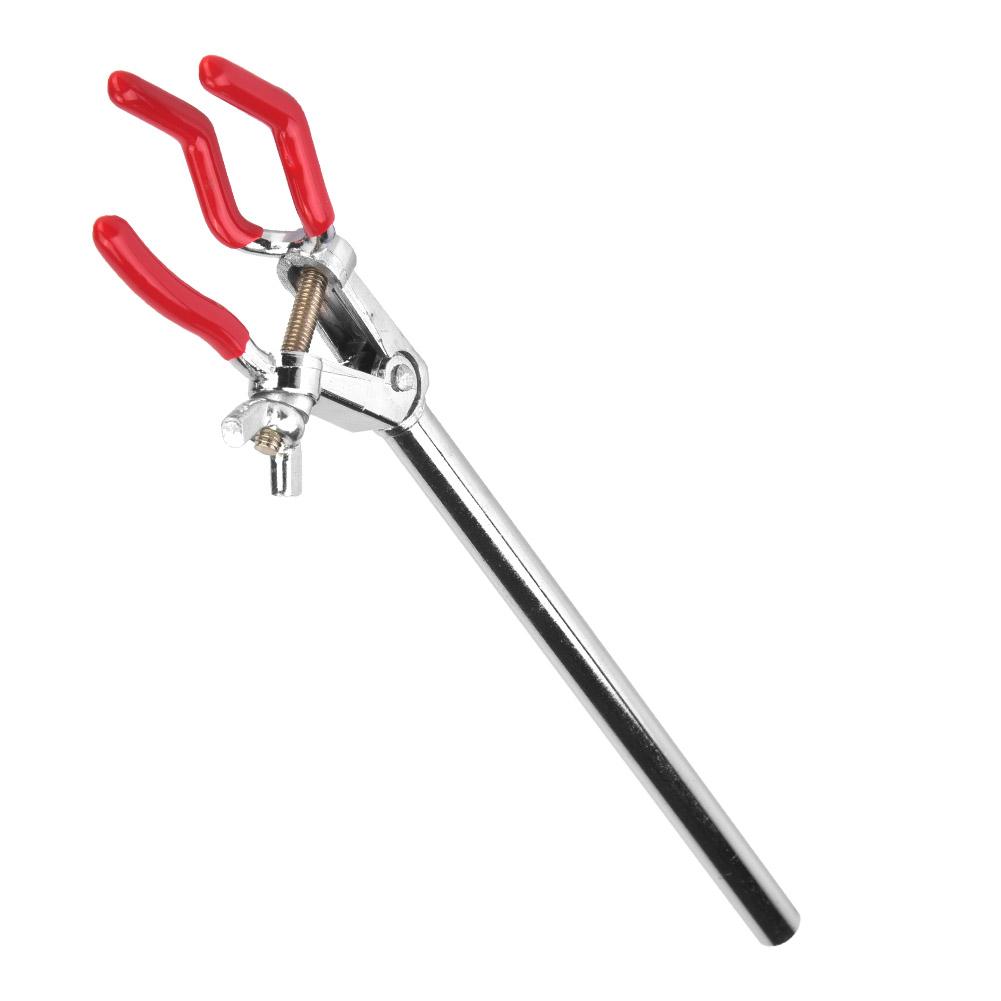 Instrument Chemical Three jaw Clamp Zinc Alloy Retort Stand Condenser Holder(big)
