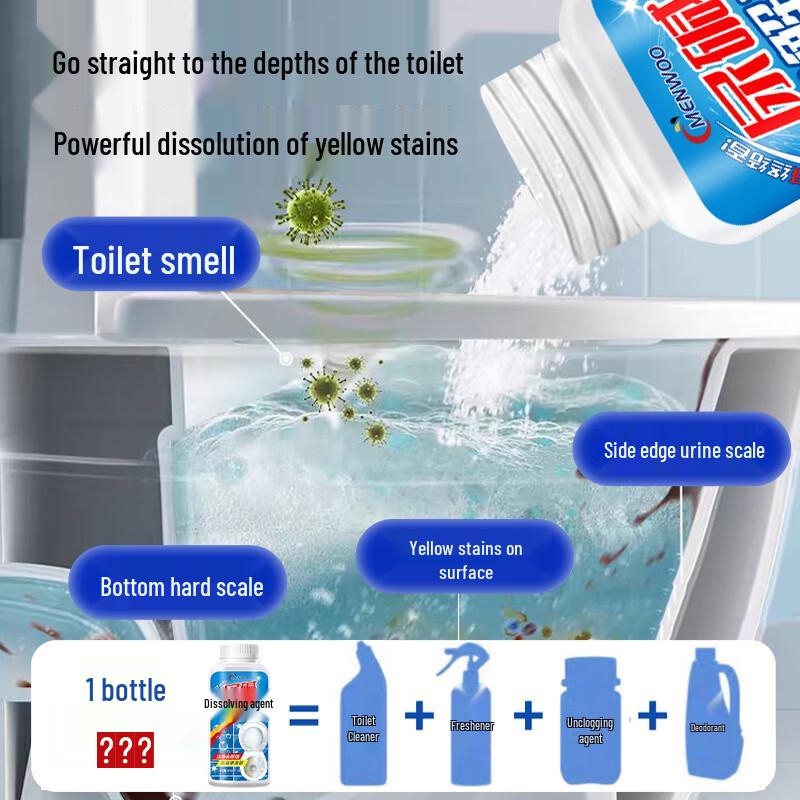 MEN WOO Toilet Cleaner for Urine Scale
