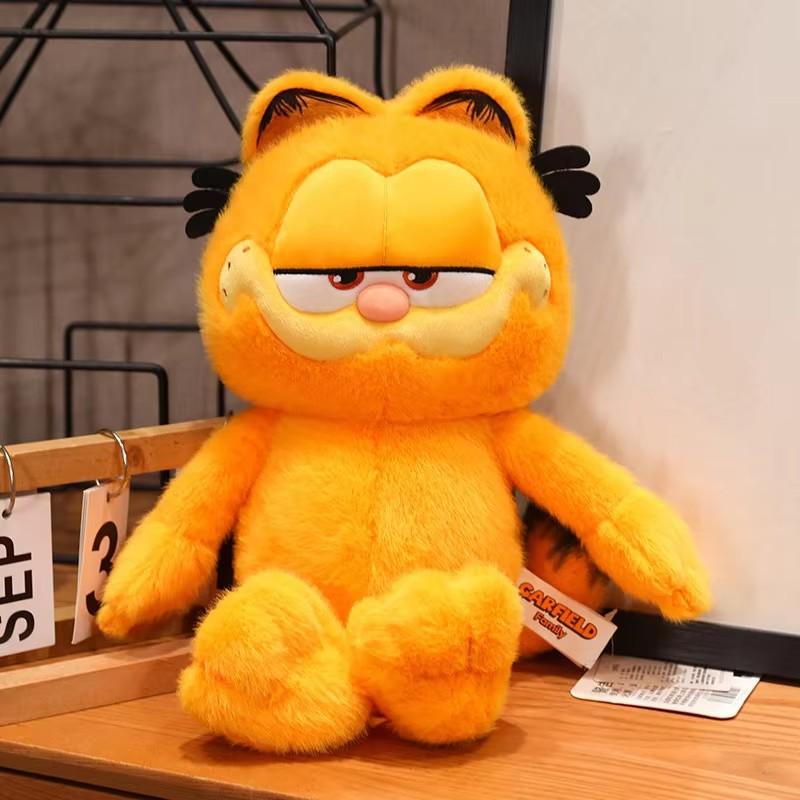 Garfield Plush Cat Plush Toy Lazy Animal Tiger Skin Simulation Ugly Cat Doll Pillow Christmas Gift