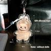 1 / 3Pcs Protective Case Ideal For LABUBU 4 PIN IDEAL FOR LOVE Series Vinyl Plush Doll Dust Cover Storage Box Ideal For LABUBU Add-Ons Gifts