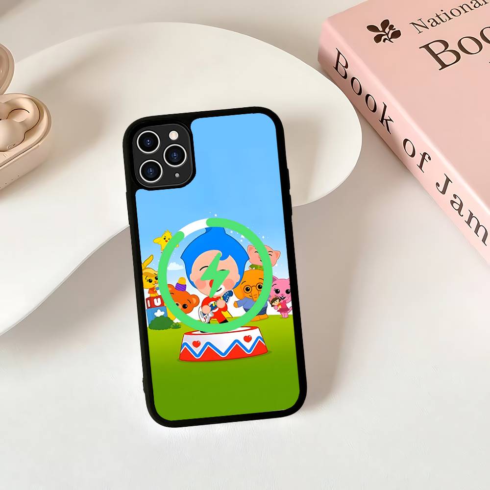 P-Plim P-Plim For Magsafe Magnetic Wireless Phone Case For IPhone 17 16 15 14 Plus 13 12 11 Pro Max Cover