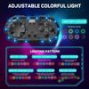 KS54 For Nintendo Switch/Switch OLED Mini Game Controller LED Light Keychain Portable Wireless Gaming Control for IOS/Android