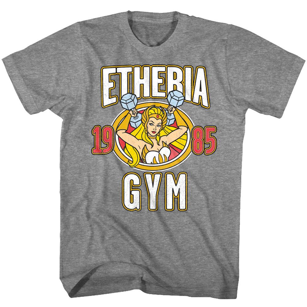 Masters of the Universe She-Ra Etheria Gym 1985 Men T Shirt Princess Adora Top XXXXL