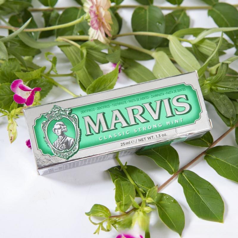 Italy Marvis Travel Size Toothpaste 25ml, Mint Flavor, Thailand Edition