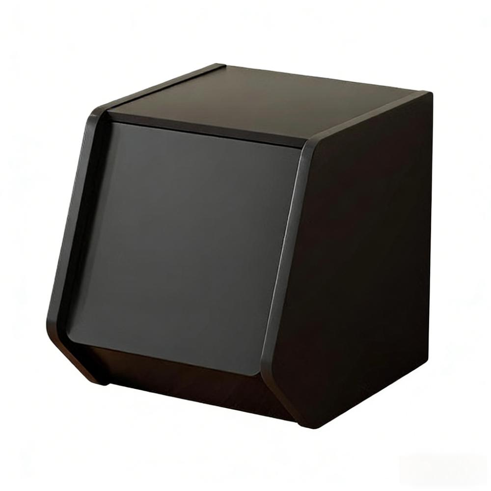 Display Cabinet Storage Bookcase Toy Storage Box Bedside Cabinet Household Doors Durable Organization Solution for Home Office