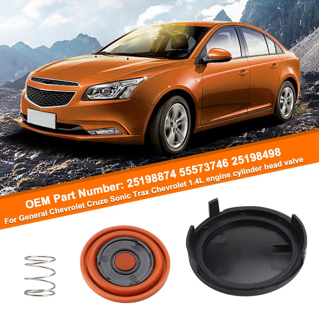 Car Engine PCV Valve Cover Repair Membrane Kit 55573746 for Opel Adam Astra Corsa E for Chevrolet Cruze Sonic 25198874 25198498