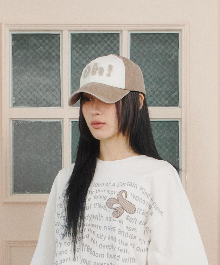 Eobdeulaepeuteu Updraft Oh! Vintage Ball Cap [Brown]
