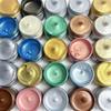 Pigmento Acrilico Metallizzato Perlescente da 100 ml Impermeabile Protezione Solare Pittura Murale Pittura con Foglia d'Oro Decorazione Linea