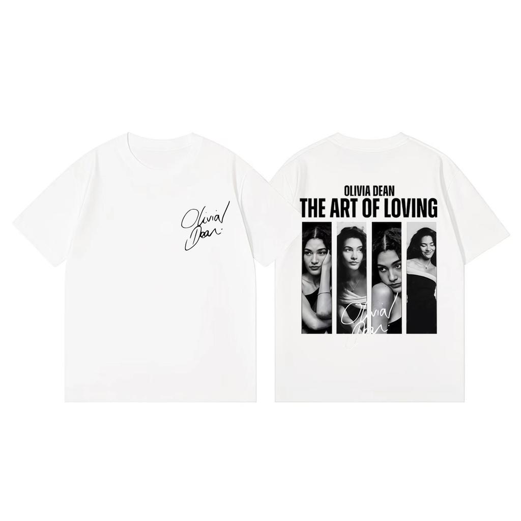 The Art of Loving Tour 2026 Merch Tshirts Men Women Fashion Aesthetic Short Sleeve Tshirt Summer Casual Loose Cotton T Shirts