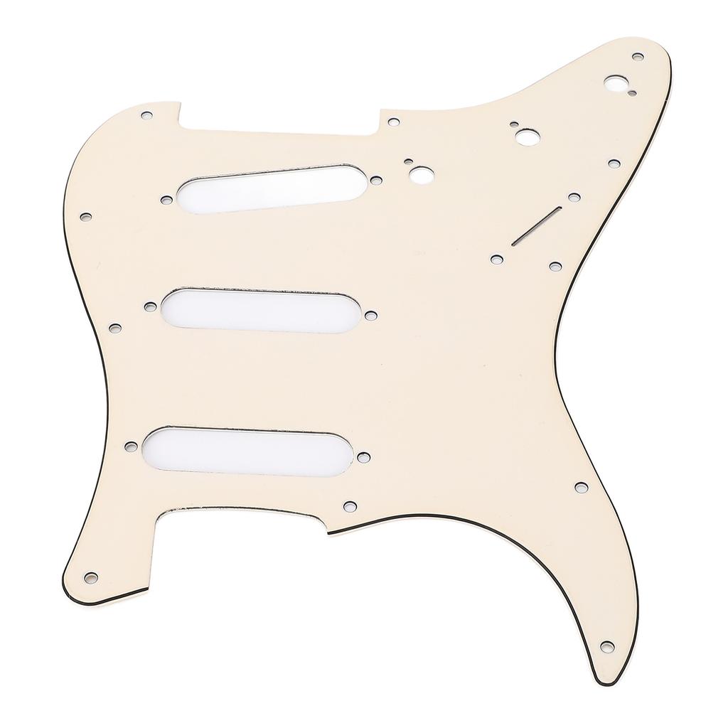 Electric Guitar Pickguard Scratch Resistant Decorative PVC Guitar Pick Guard for Fender 62 Strat