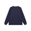 Under Armour Logo Round Neck Pullover Sports Long Sleeve Sweatshirt Unisex sweatshirt Navy-Blue 24600305-409