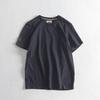 Export Short Sleeve Label Cutting Original Order Men's 100% Cotton T-shirt