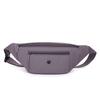 Sports Outgoing Waist Bag Lightweight Solid Color Women's Chest Bag Crossbody Bag