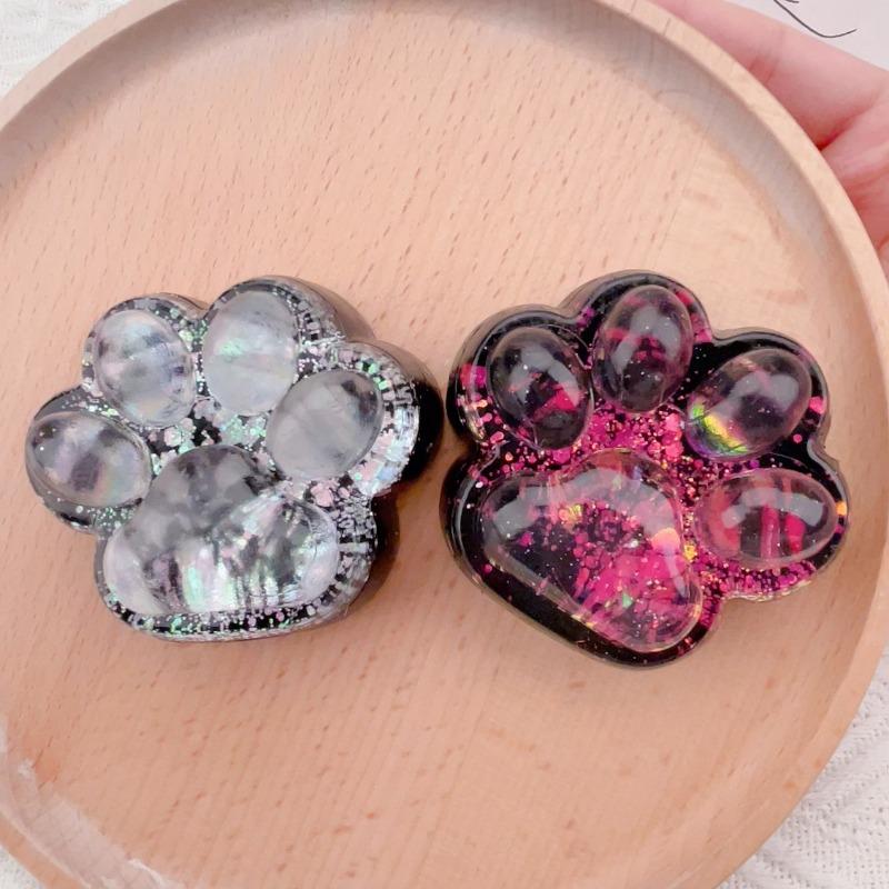 Katzenpfoten Stressbälle, Squishy Zuckerkugel Squishy Fidget Spielzeug, Katzenpfoten Autismus Sensorisches Spielzeug Partygeschenke Squishy Bälle für Kinder Stressabbau Spielzeug