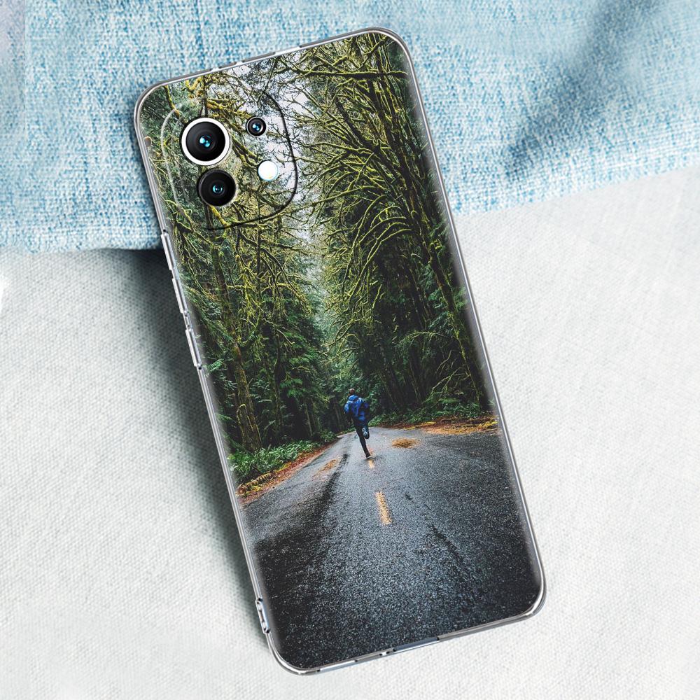 Phone Case For Xiaomi Mi 15 14 13 12 11 Lite 15T 13T 12T Pro Poco X7 X6 X5 Pro 5G X3 NFC F7 F6 F5 Cover Run marathon Running