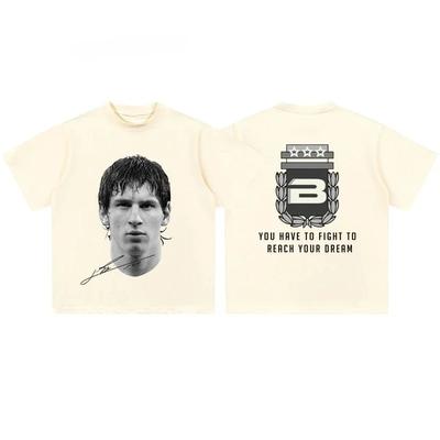 Cristiano Ronaldo Neymar Lionel Messi Football Superstar Casual Tshirt Luxury Brand for Men and Women Top 2026