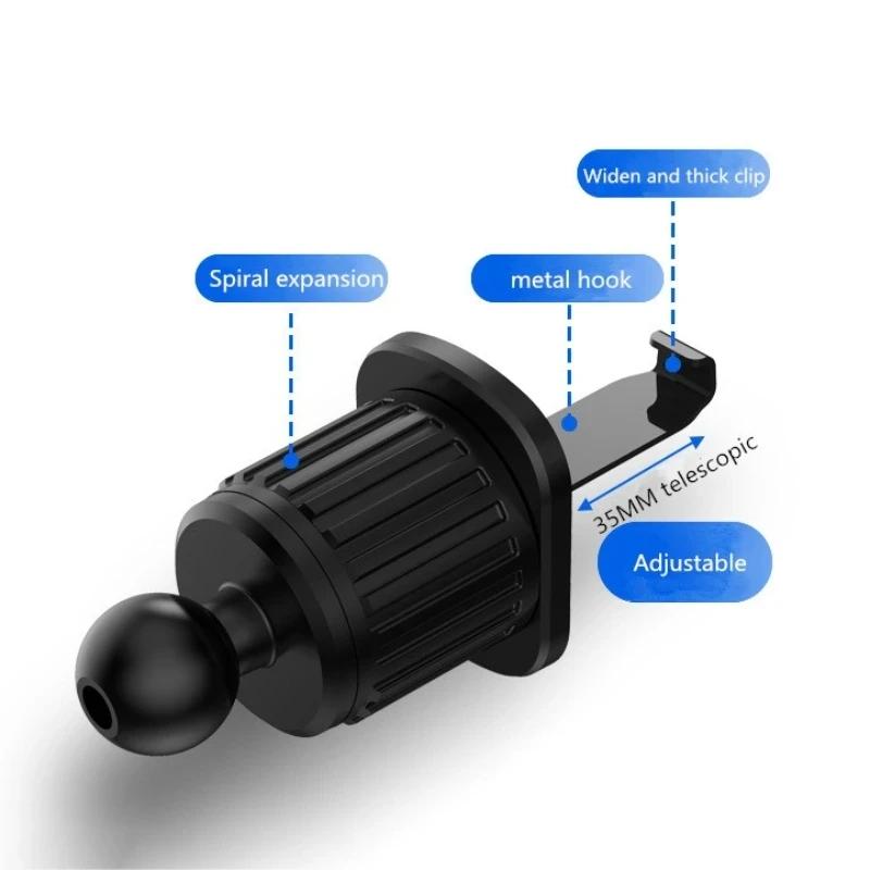 Car Gravity type Phone Holder Air Vent Clip Support Stand GPS For Peugeot 308 3008 206 307 207 208 407 508 2008 5008 107 106