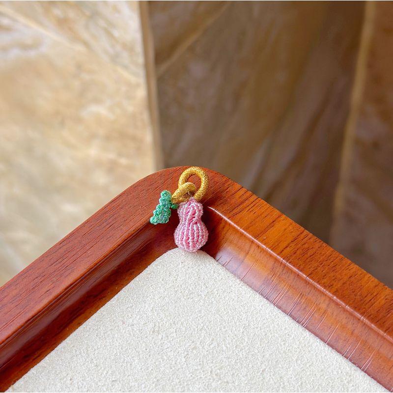 

Ручная работа Плетеные Листья Тыквы Волшебного Цвета Удача DIY Готовое Изделие Плетеный Ручной Ремешок Аксессуары Маленькая Калебаса В Наличии Small gourd pink