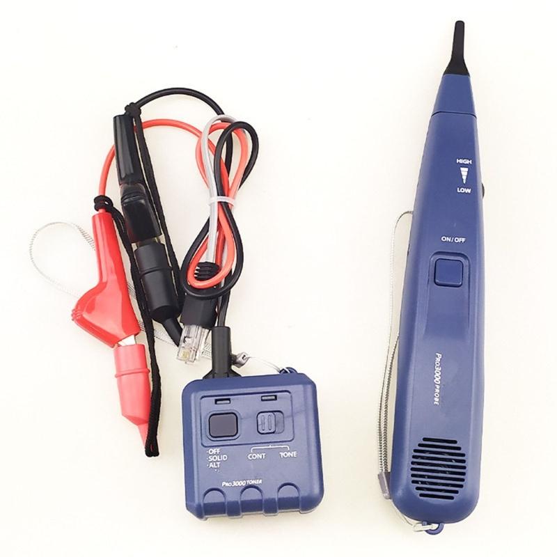 Circuit Finder Tester Set Incorporating SmartTone Sound Generator to Accurately Identify Wire for Electrical Professional