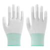 10Pairs Nylon PU Coated Work Gloves, 13-Gauge Breathable Anti-Slip Gloves for Repair, Construction and Gardening