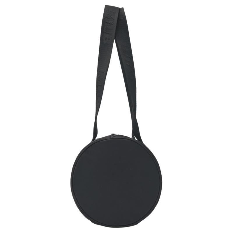 MLB Nylon Portable One Shoulder Travel Bag Regular Unisex Black Casual 3ABQL024N-50BKS