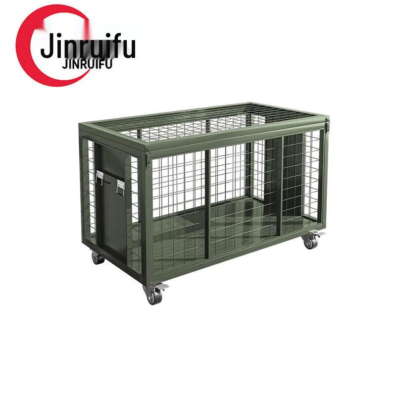 JinRuiFu Portable Army Green Storage Cage