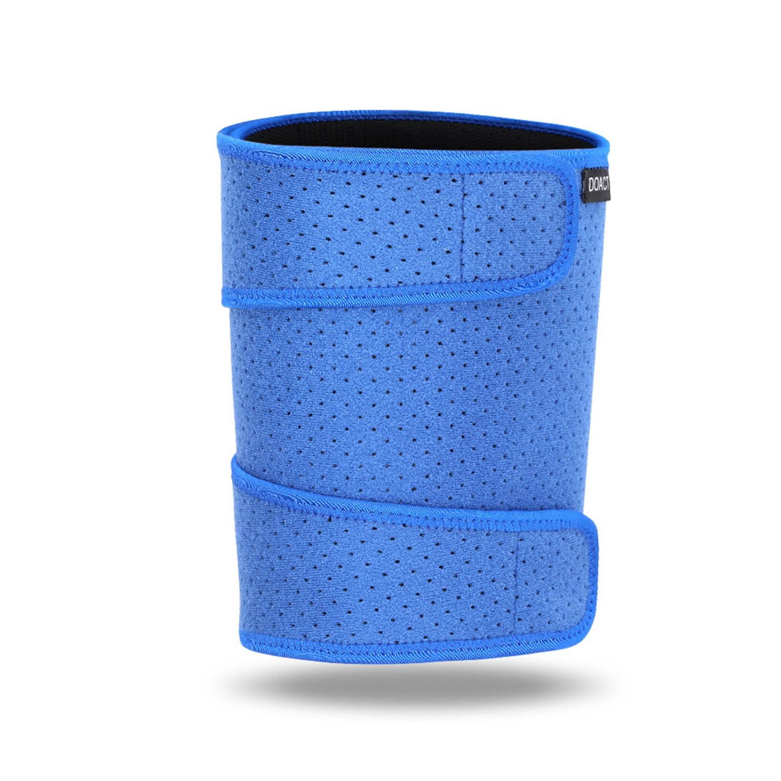 Thigh Support Thigh Brace with Anti Slip Strips Wrap Compression Sleeve for Sports