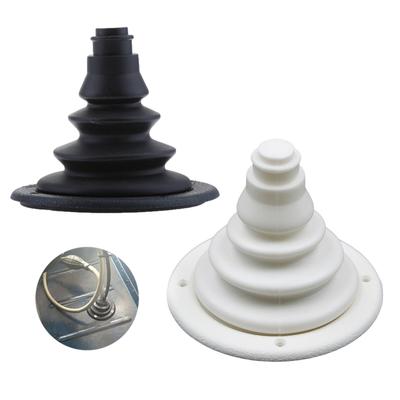 Boat Rigging Wire Harness Steering Throttle Shift Cable Boot 102x120mm Yacht Marine Boat Engine Rigging & Cord Protector