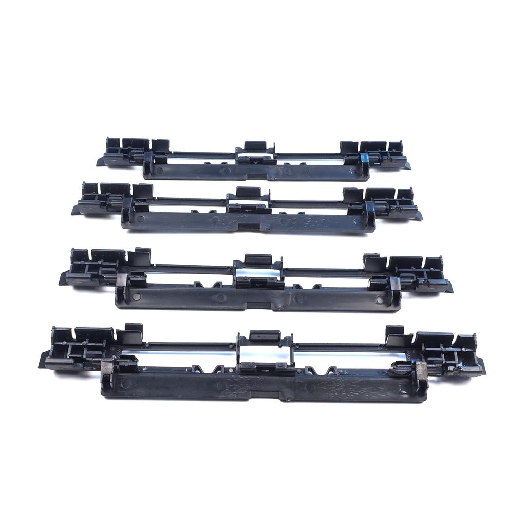 ESR537-1 4 Pieces Roof Rail Trim Strip Carrier Cover Rack Plug Lid for Vauxhall Opel Astra H 2004-2014 Zafira B 2005-2015 5187877 5187878