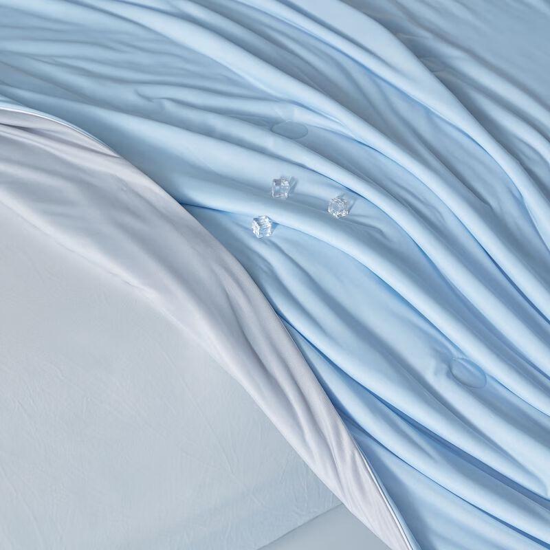 Huaxia Shengjin Floral Cooling Tussah Silk Summer Quilt