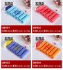 6/9Pcs Hair Perm Rods Cold Wave Perming Rods Heatless Non-Slip Hollow Design Hair Rollers Diy Curlers Barber Shop Hair Styling