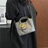 Versatile handbag bag, high-end commuter messenger tote bag, autumn and winter new retro casual shoulder bag