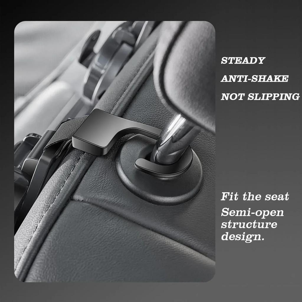 Multifunctional Water Cup Holder Cell Phone Holder Bag Hook for Car Seat Auto Seat Back Organizer Storage Car Headrest Clip Hook