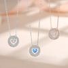 Tancise S925 Sterling Silver Luxury Personality Pendant Necklace Women's Classic Tide Necklace