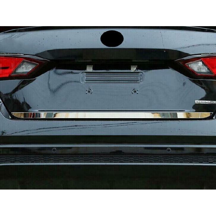 For Nissan Altima 2019-2022 Chrome Stainless Rear Trunk Lid Gate Edge Cover Trim