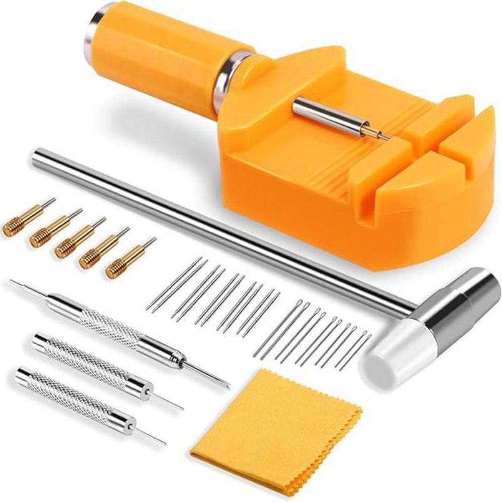 31Pcs/Set Precision Watch Link Removal Tool Kit Professional Watch Strap Repair Tool Kit  Gifts