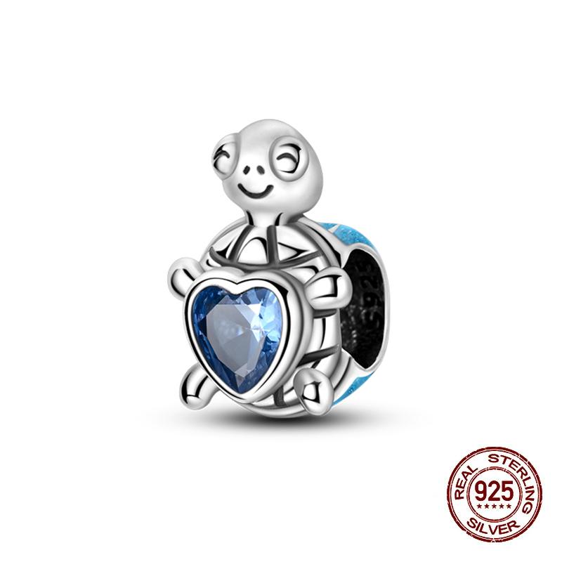 Charms Kupferrosa Katze Eule Tier Herz Zirkonia Charm Perlen Passen Original Armbänder Feiner DIY Schmuck