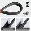Weatherproof Door Seal Strip: Waterproof, Insect-Proof, Windproof, Noise-Reducing Gap Filler.