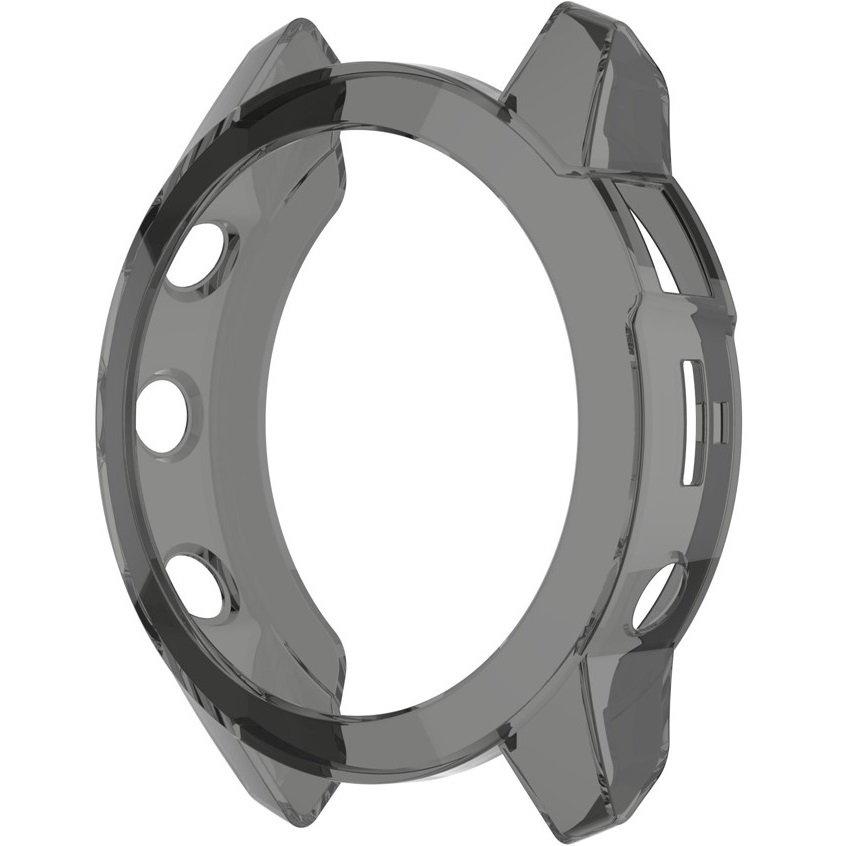 Garmin Fenix 7X Hülle, Transparent Schwarz