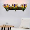 Three Headed Dragonfly Vintage Industrial Wall Light with E27 Socket, Perfect Lighting Fixture for 10m² Dining Room & Library