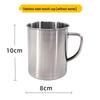 JINGRUIXIANG Stainless Steel Rinse Cup