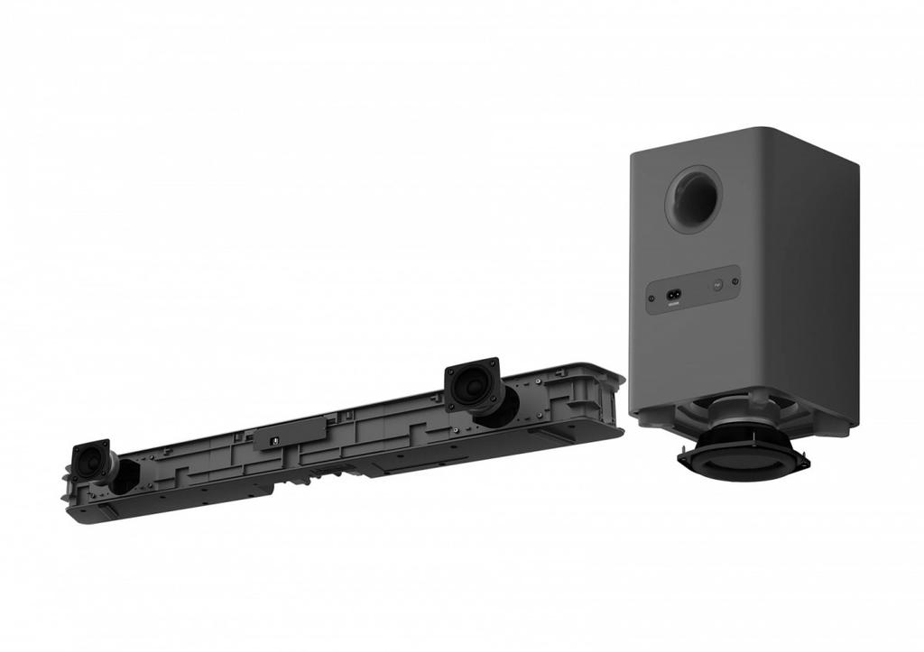 2.1 Soundbar with TAB5309/10 Wireless Subwoofer