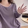 Velvet Plus Size Women's Warm Homewear Set - Long Sleeve & Pants for Autumn/Winter