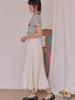Sorry, Too Much Love Floaty Pleated Lace Skirt_Ivory