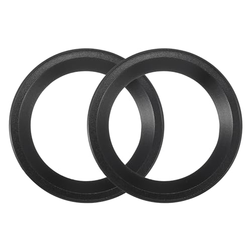 

ACROPIX Универсальное 3-дюймовое кольцо-крышка для сабвуферного динамика, проставка, декоративное кольцо для динамика (Нет сетки-гриля) АБС Черный - Набор из 2