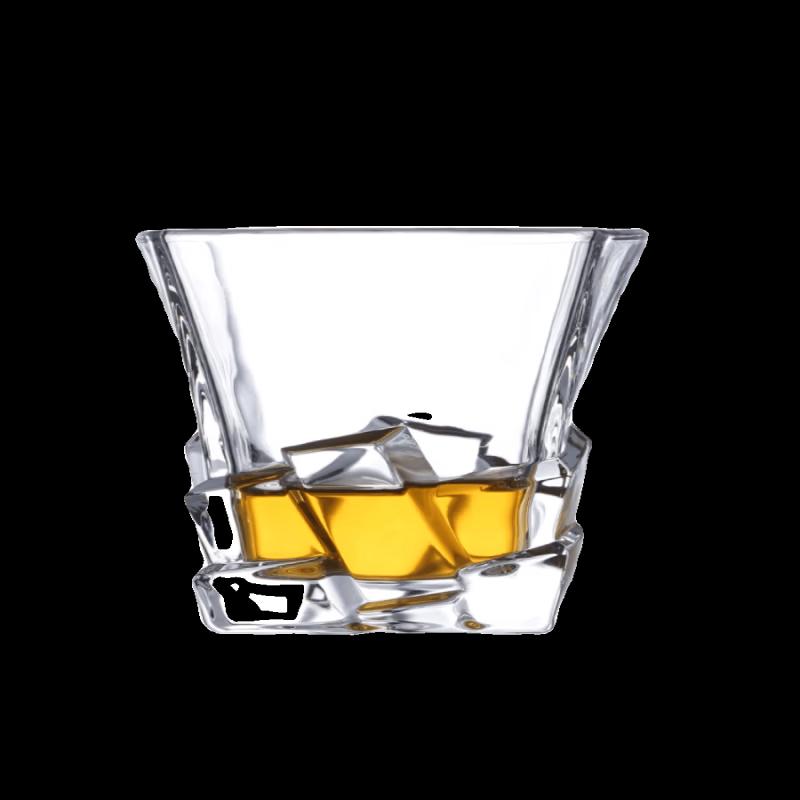 ZISIZ Crystal Whiskey Cocktail Glass Set