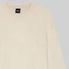 Boss Hairy Cashmere Regular Fit Knit Sweater Open White  50526881131 
