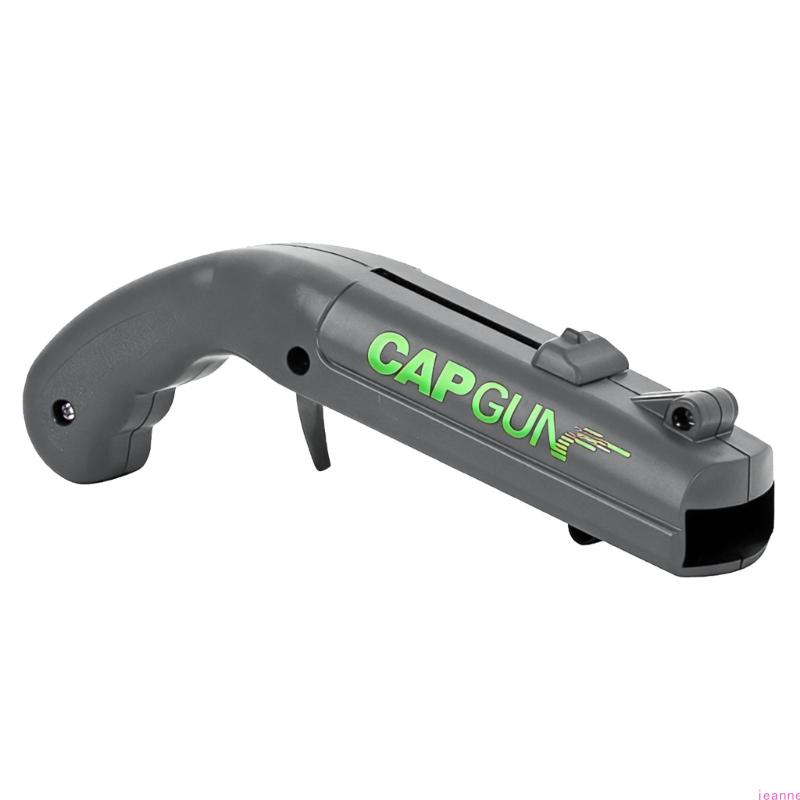 

Practical Portable Plastic Beer Bottle Opener Funny Caps Guns Beverage Opening Tool for Home Use Party Accessories серый
