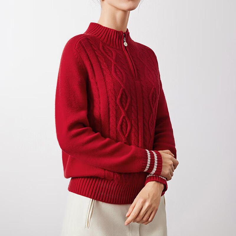 Navigare Women's Half-Zip Casual Sweater