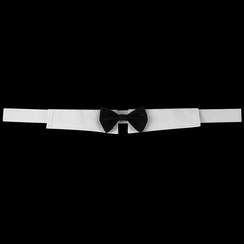 Stylish Adjustable Dog Bow Tie with Magic Sticker